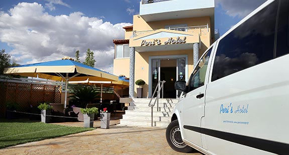 24h transfer service from / to Athens Airport with our Mercedes Mini Van